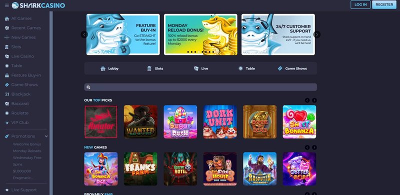 United Kingdom - admiral shark casino reviews